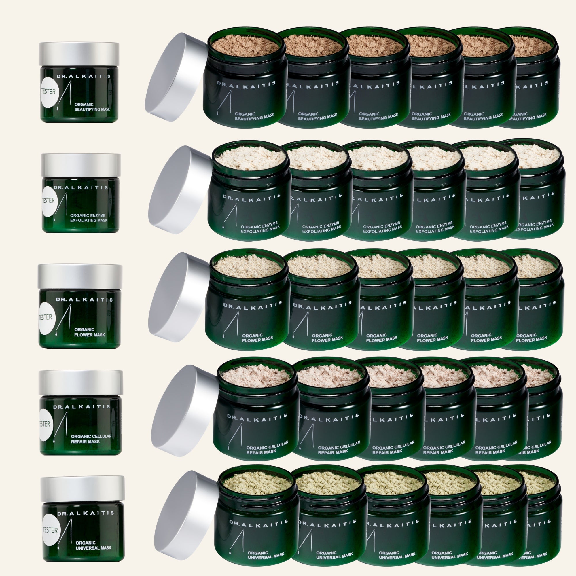 The Botanical Treatment Mask Library™ - Dr. Alkaitis Organics