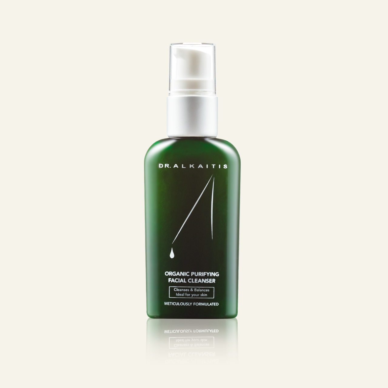 Dr. Alkaitis Organic Purifying Facial Cleanser | Purifying Face Wash for daily use. 2 fl oz | 60 ml | MidSize