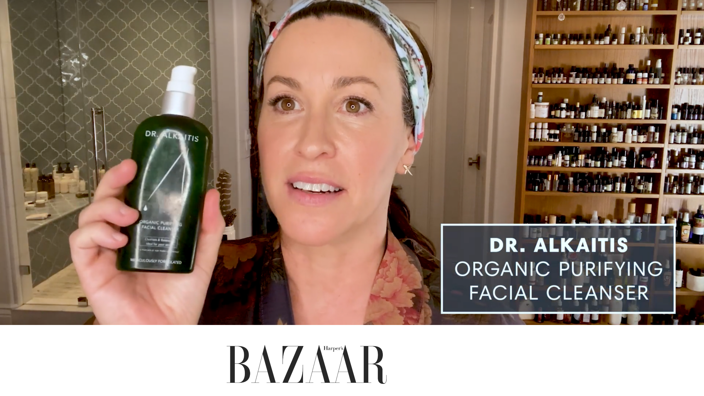 Watch Alanis Morissette's Nighttime Skin Care Routine