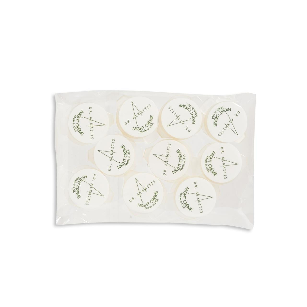 Organic Night Crème - SAMPLES - 10 units - Dr. Alkaitis Organics