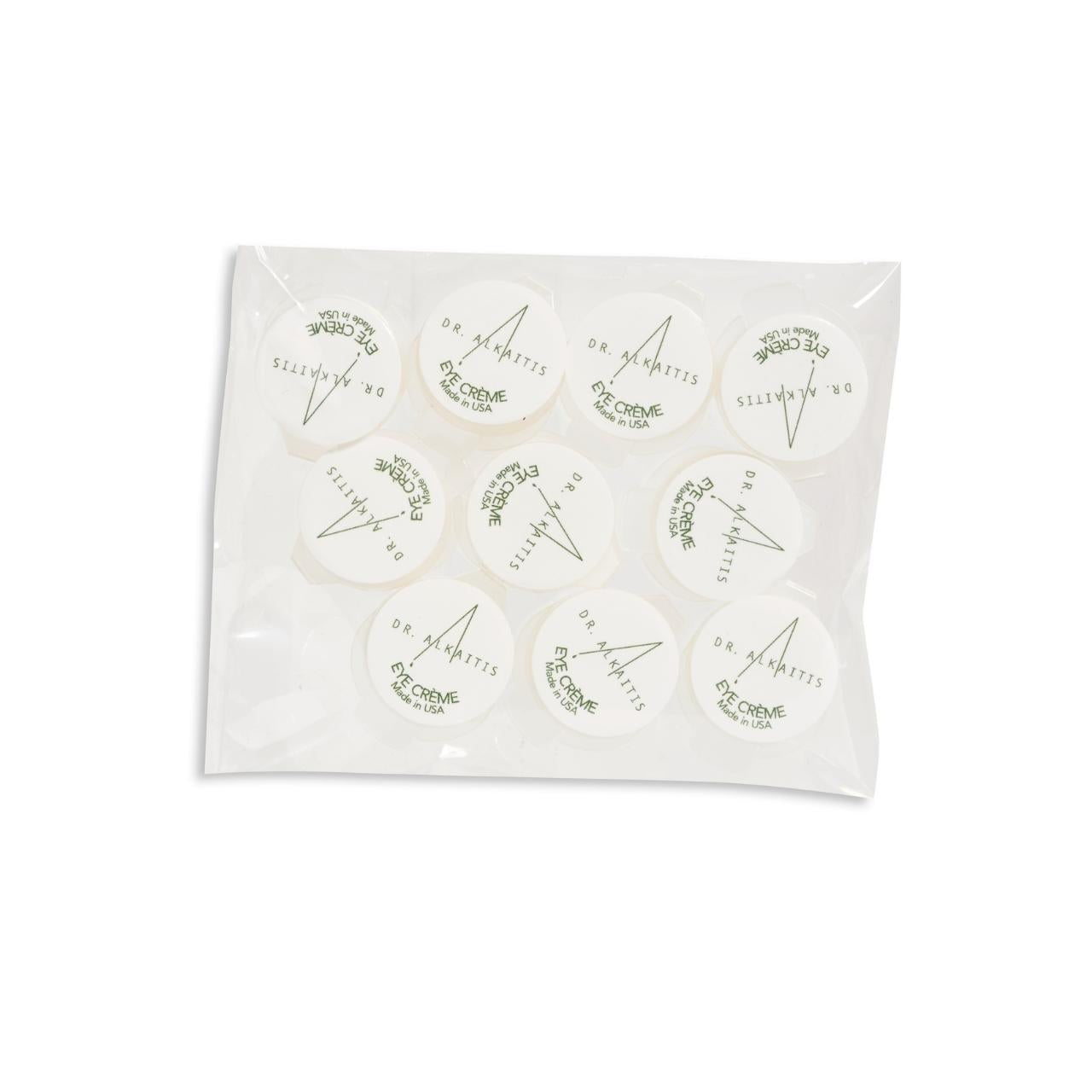 Organic Eye Crème - SAMPLES - 10 units - Dr. Alkaitis Organics