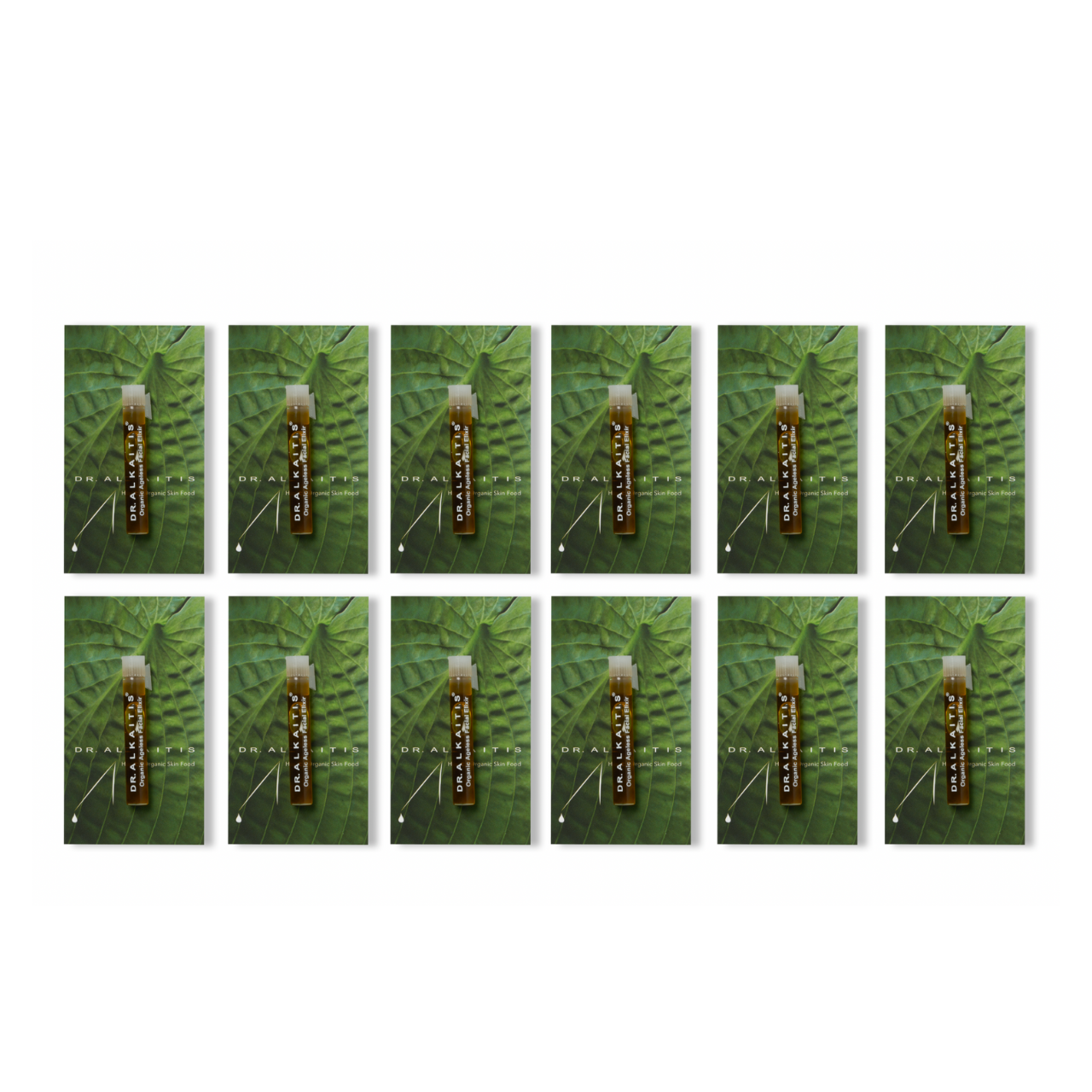 Organic Ageless Facial Elixir - Vials - 10 units - Dr. Alkaitis Organics
